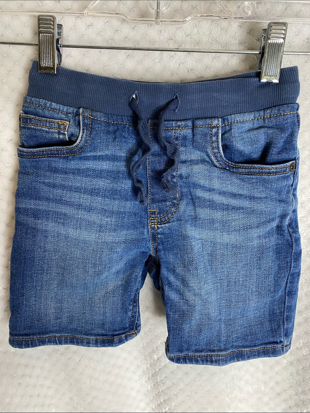 Tucker + Tate Blue Denim Elastic Waist Jean Shorts Jorts